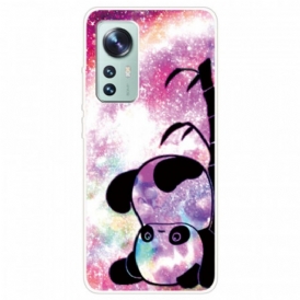 Cover Xiaomi 12 / 12X Panda E Bambù