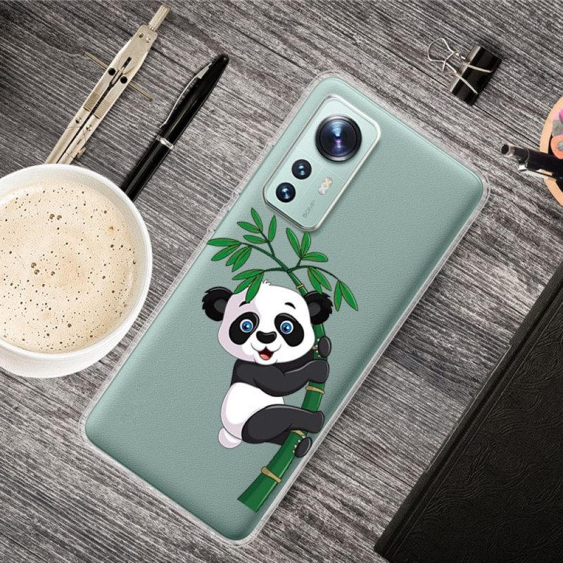 Cover Xiaomi 12 / 12X Panda Su Bambù