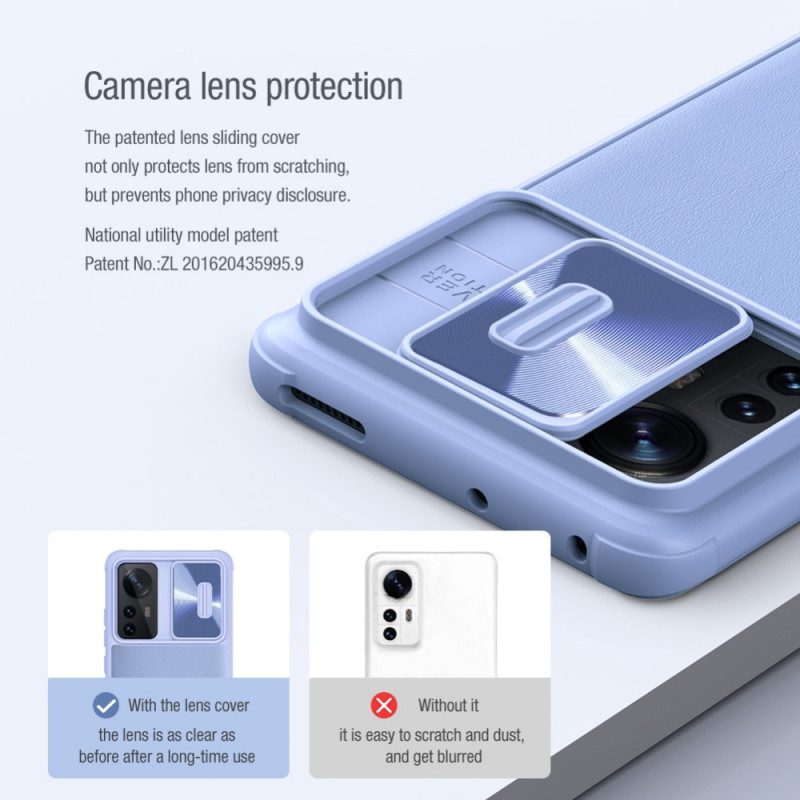 Cover Xiaomi 12 / 12X Protezione Per Fotocamera Nillkin