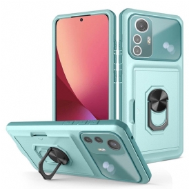 Cover Xiaomi 12 / 12X Supporto Per Anello E Portacarte