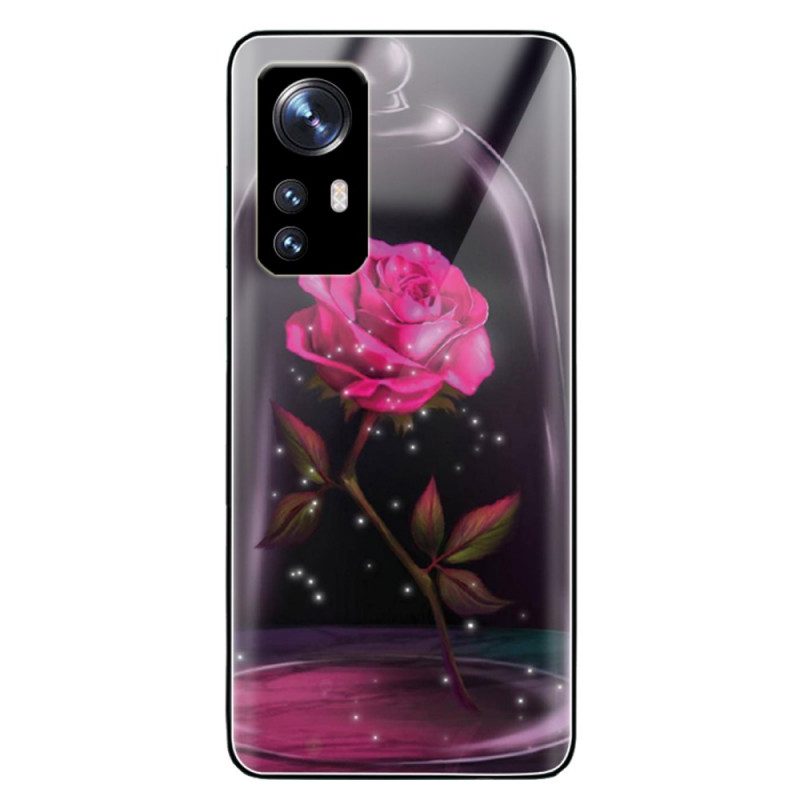 Cover Xiaomi 12 / 12X Vetro Temperato Rosa Magico