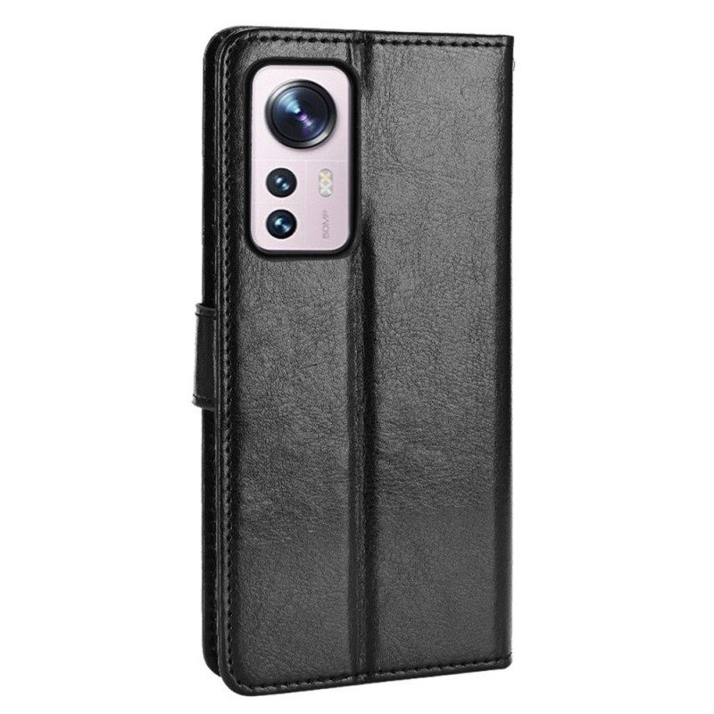 Custodia in pelle Xiaomi 12 / 12X Ecopelle Appariscente