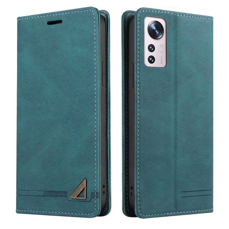 Custodia in pelle Xiaomi 12 / 12X Ecopelle Gq.utrobe