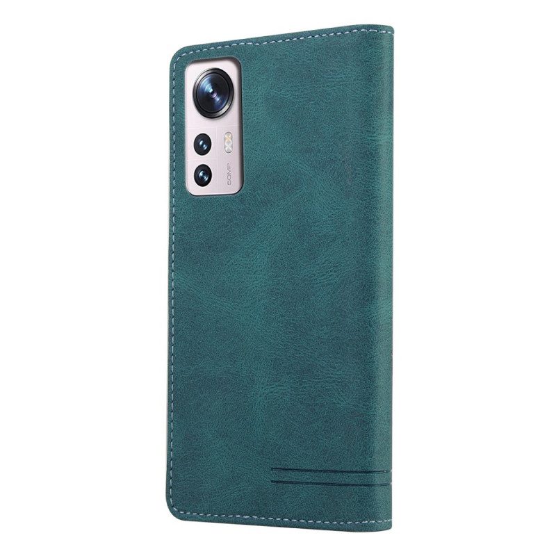 Custodia in pelle Xiaomi 12 / 12X Ecopelle Gq.utrobe