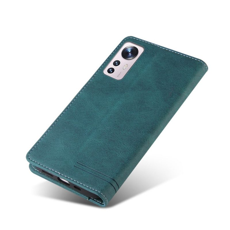 Custodia in pelle Xiaomi 12 / 12X Ecopelle Gq.utrobe