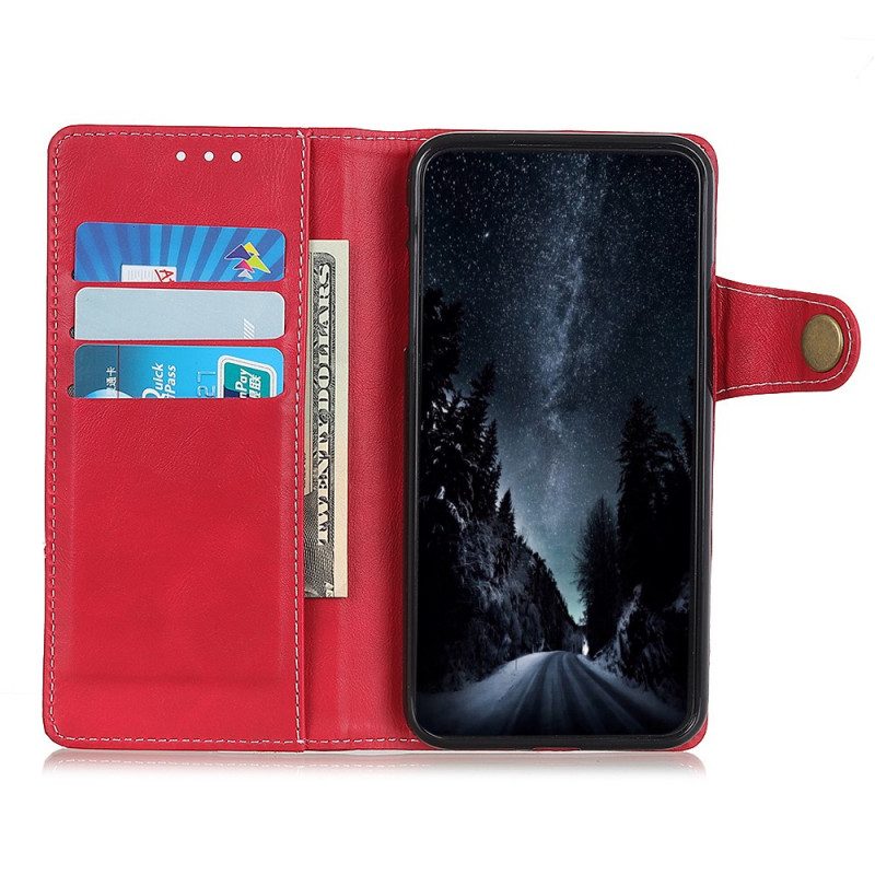 Folio Cover Xiaomi 12 / 12X Artistico E Cuciture