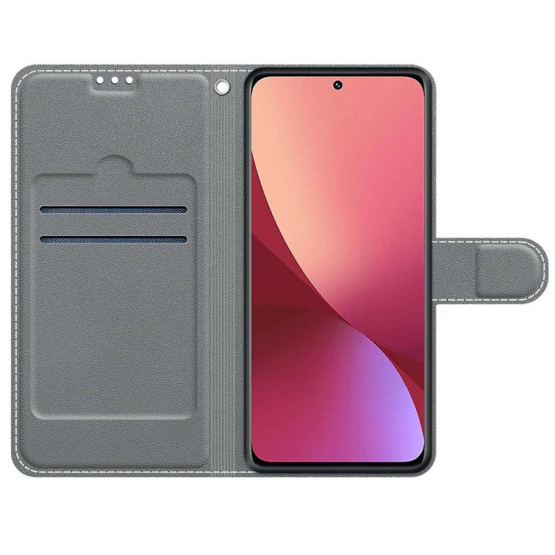 Folio Cover Xiaomi 12 / 12X Cioccolatini A Strisce