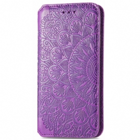 Folio Cover Xiaomi 12 / 12X Custodia in pelle Mandala