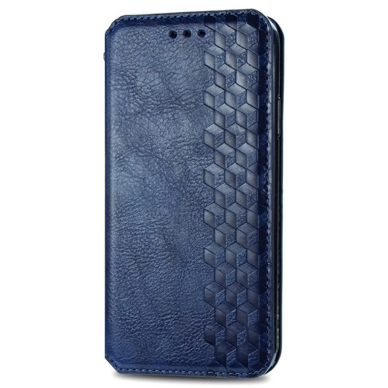 Folio Cover Xiaomi 12 / 12X Custodia in pelle Struttura Del Diamante