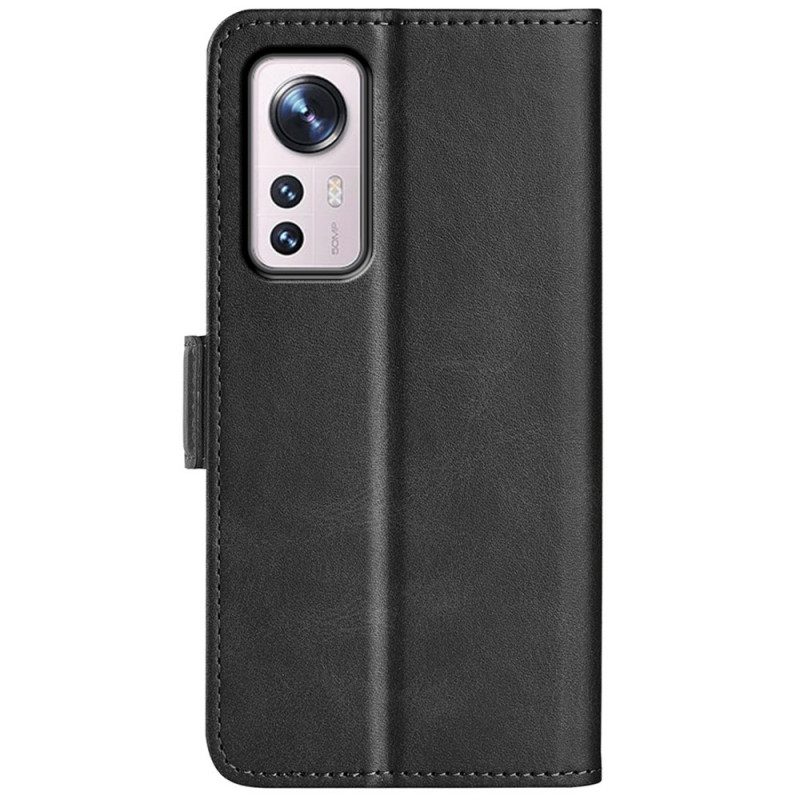 Folio Cover Xiaomi 12 / 12X Doppia Chiusura