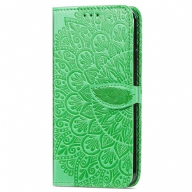 Folio Cover Xiaomi 12 / 12X Foglie Tribali