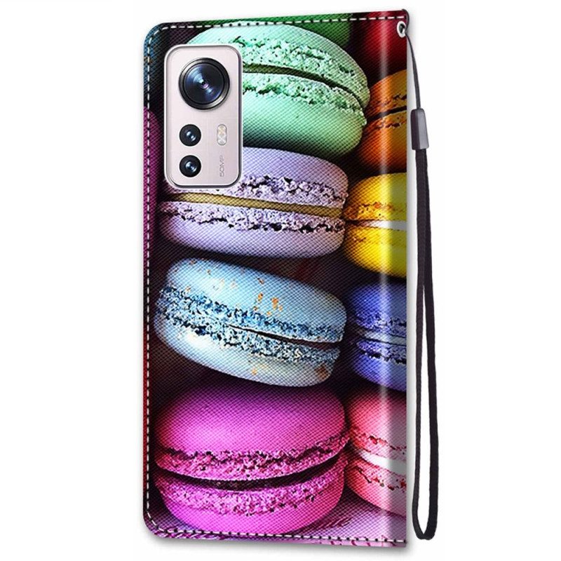 Folio Cover Xiaomi 12 / 12X Macarons