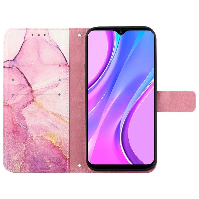 Folio Cover Xiaomi 12 / 12X Striscia Di Marmo