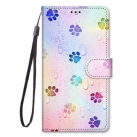 Folio Cover Xiaomi 12 / 12X Tracce Di Cinghia