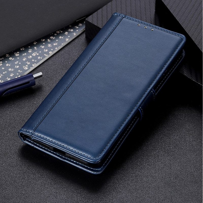 Folio Cover Xiaomi 12 / 12X Versione Colorata Effetto Pelle