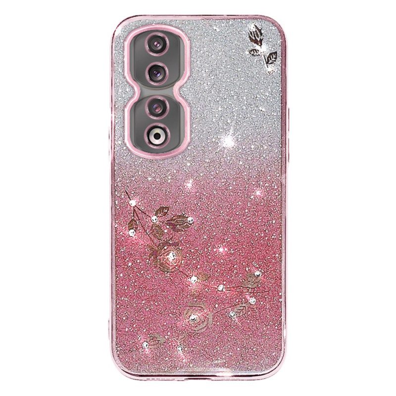 Cover Honor 90 Pro Colore Sfumato Glitterato