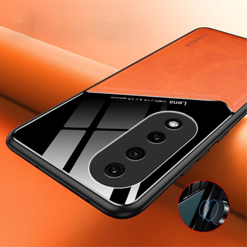 Cover Honor 90 Pro Effetto Pelle Magnetica