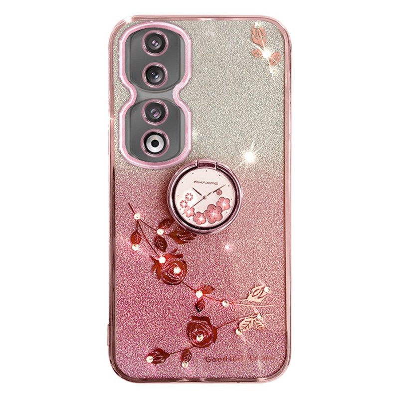 Cover Honor 90 Pro Supporto Glitter E Vivavoce