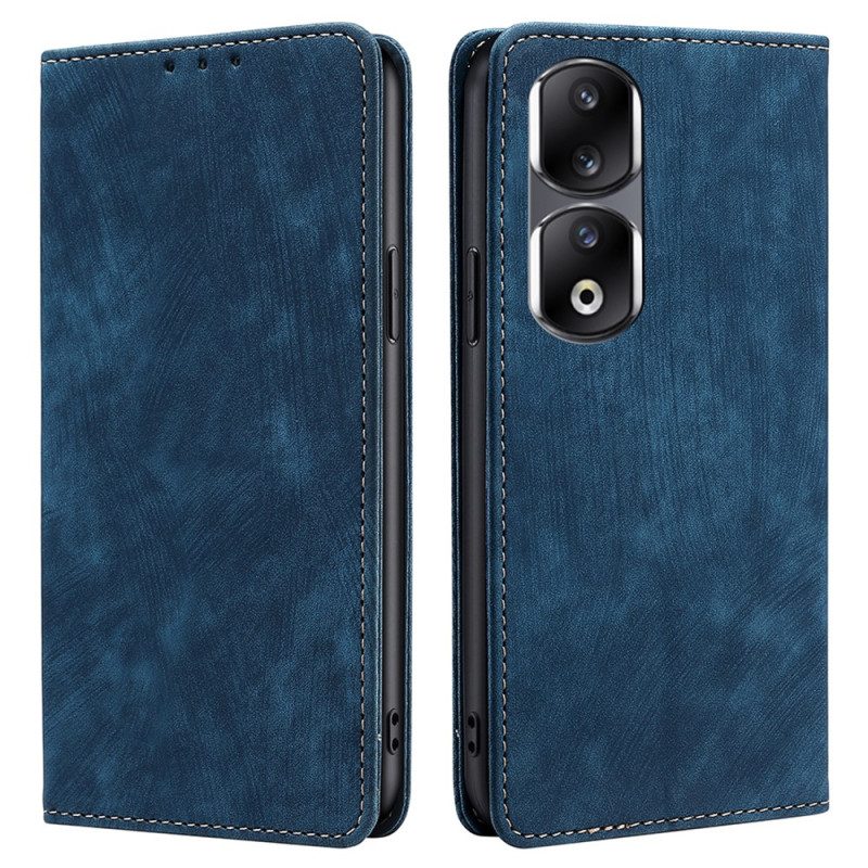 Folio Cover Honor 90 Pro Custodia in pelle Rfid