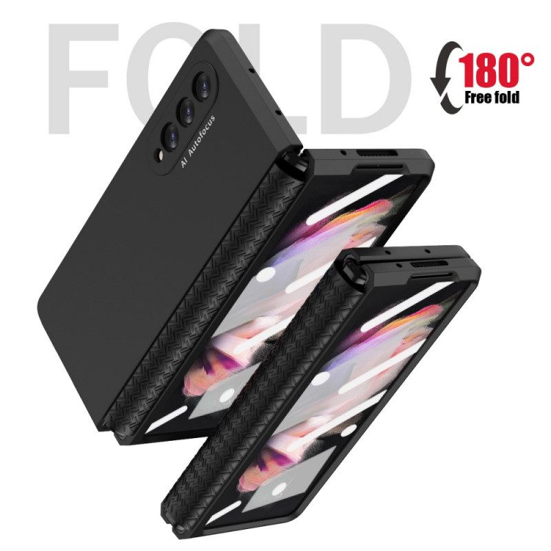 Cover Samsung Galaxy Z Fold 3 5G Con Protezione Per Lo Schermo E Cerniera