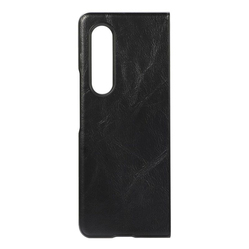 Cover Samsung Galaxy Z Fold 3 5G Ecopelle Premium