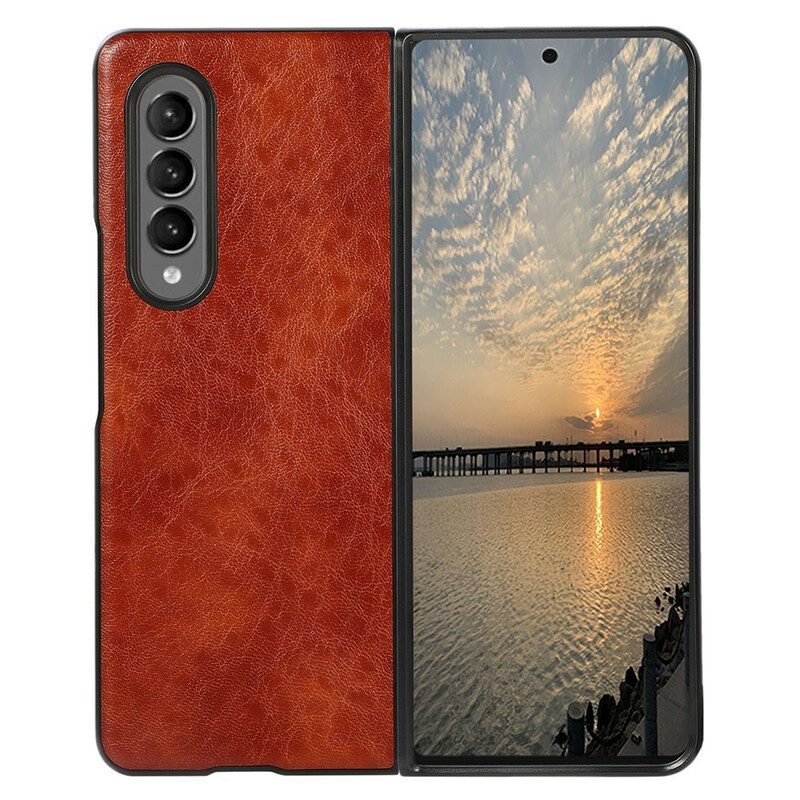 Cover Samsung Galaxy Z Fold 3 5G Ecopelle Testurizzata