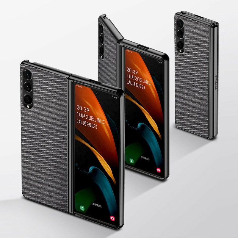 Cover Samsung Galaxy Z Fold 3 5G Effetto Pelle Martellata