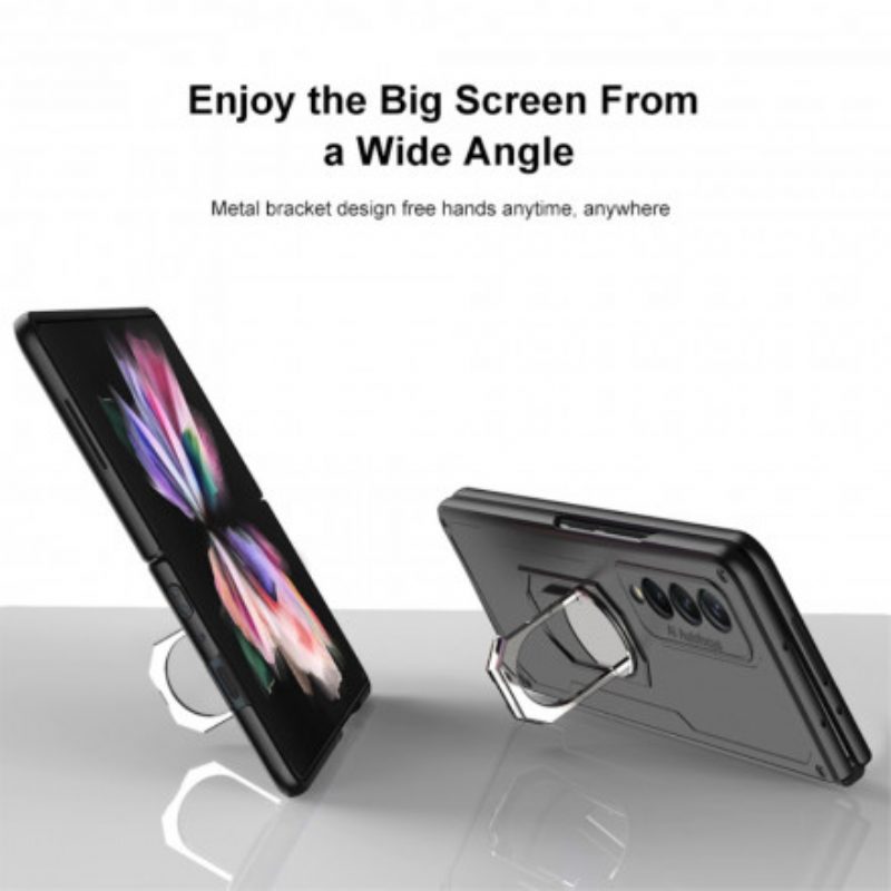 Cover Samsung Galaxy Z Fold 3 5G Ibrido Con Ring-support Gkk