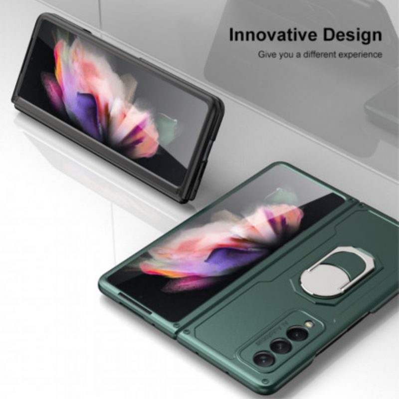 Cover Samsung Galaxy Z Fold 3 5G Ibrido Con Ring-support Gkk