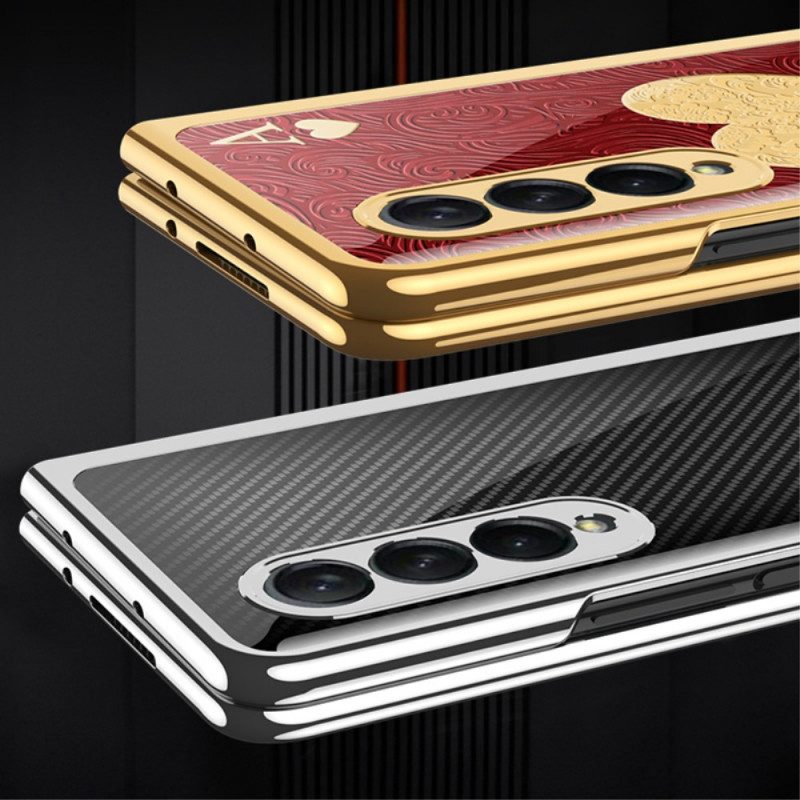 Cover Samsung Galaxy Z Fold 3 5G Margherita In Vetro Temperato Gkk