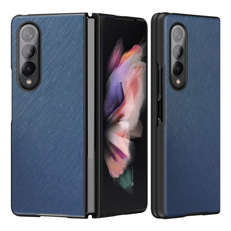 Cover Samsung Galaxy Z Fold 3 5G Pelle Martellata