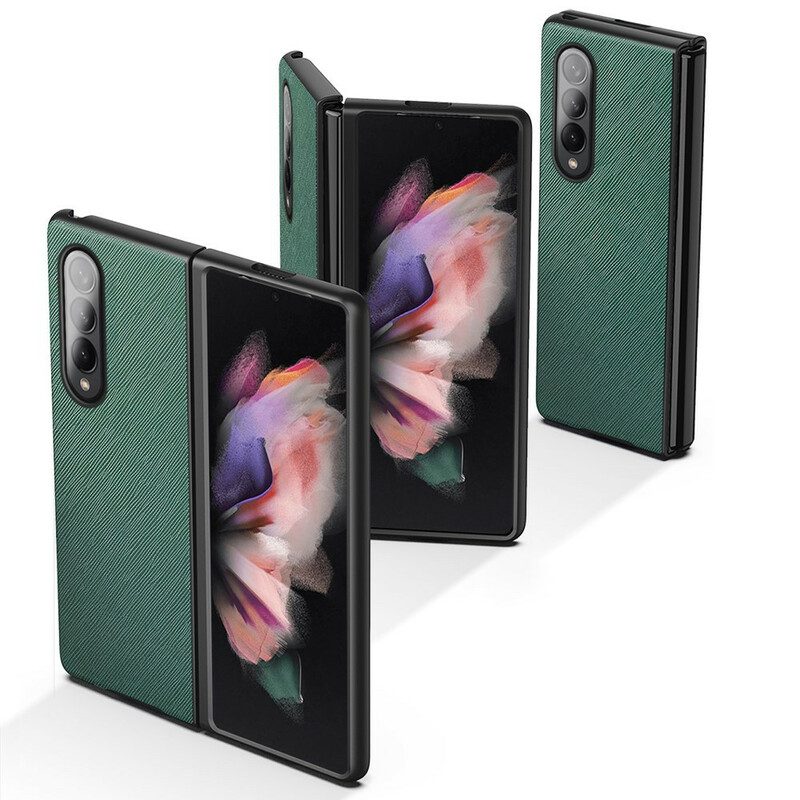 Cover Samsung Galaxy Z Fold 3 5G Pelle Martellata