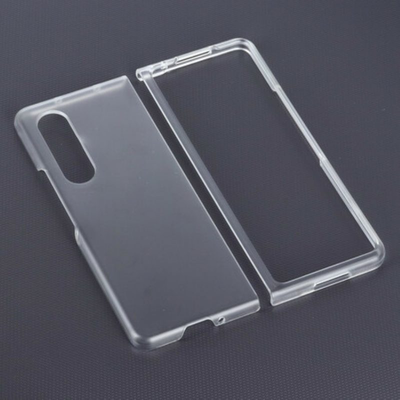 Cover Samsung Galaxy Z Fold 3 5G Plastica Trasparente Opaca