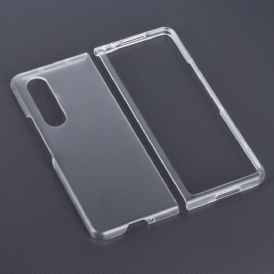 Cover Samsung Galaxy Z Fold 3 5G Plastica Trasparente Opaca