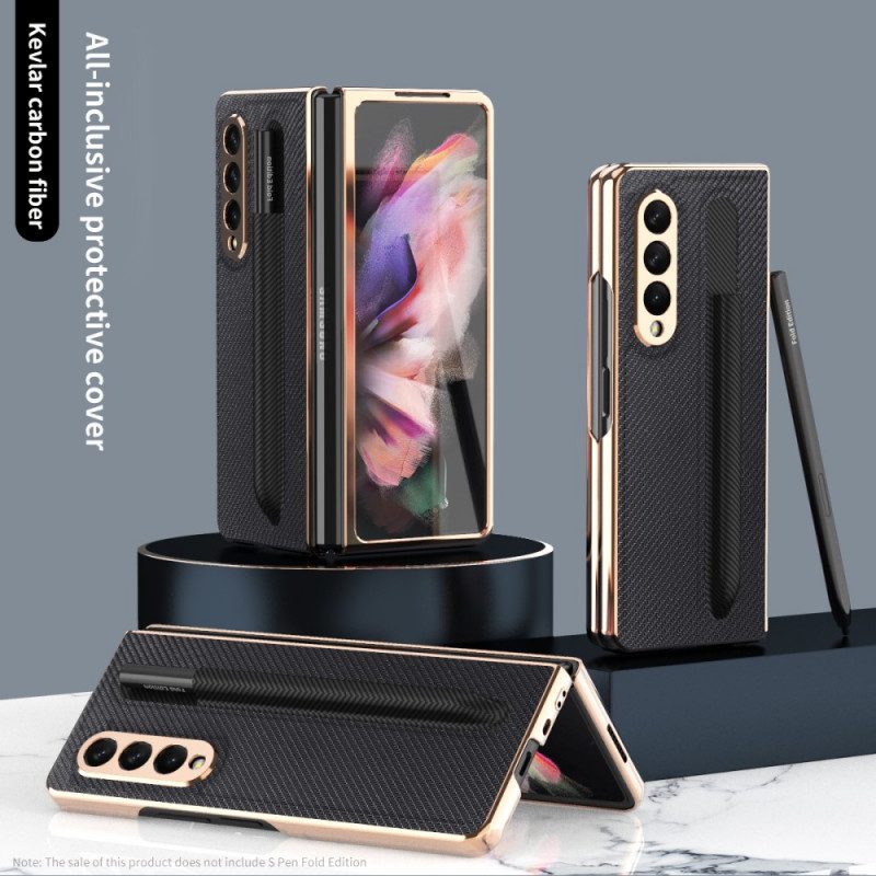 Cover Samsung Galaxy Z Fold 3 5G Proteggi Schermo E Supporto Per Stilo