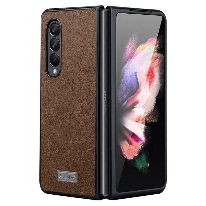 Cover Samsung Galaxy Z Fold 3 5G Similpelle Sulada