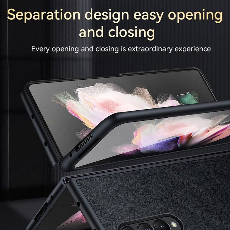 Cover Samsung Galaxy Z Fold 3 5G Similpelle Sulada