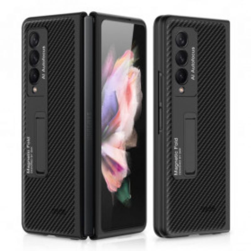 Cover Samsung Galaxy Z Fold 3 5G Supporto In Fibra Di Carbonio Gkk