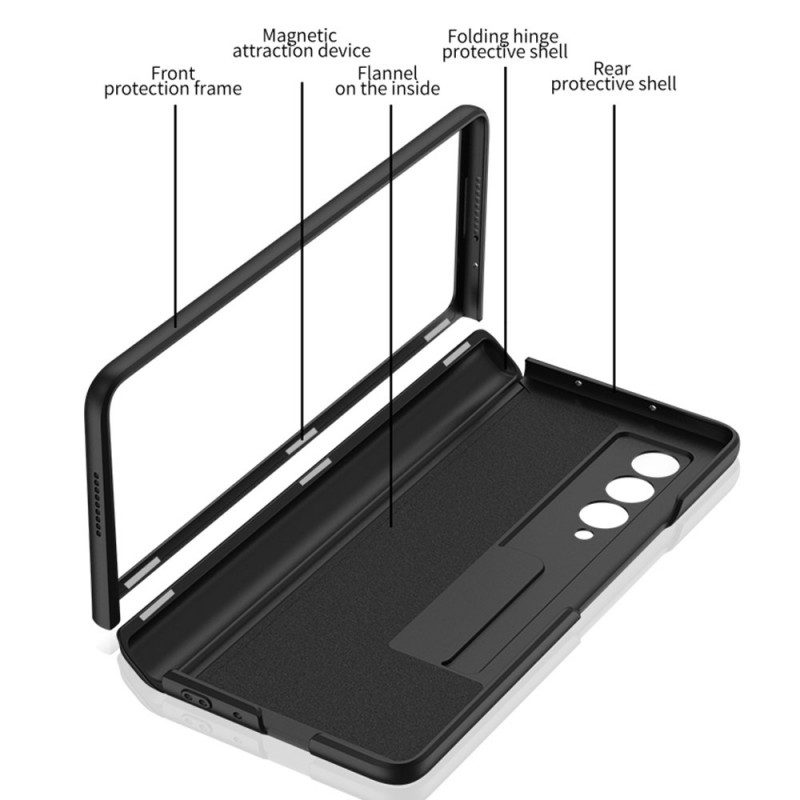 Cover Samsung Galaxy Z Fold 3 5G Supporto In Plastica Rigida Gkk