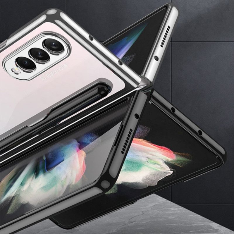 Cover Samsung Galaxy Z Fold 3 5G Trasparente Con Supporto Per Stilo Gkk