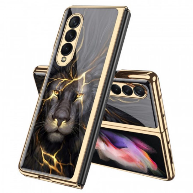 Cover Samsung Galaxy Z Fold 3 5G Vetro Temperato Leone Gkk