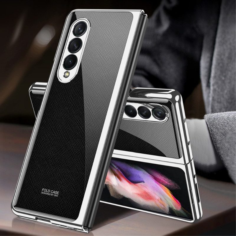 Cover Samsung Galaxy Z Fold 3 5G Vetro Temperato Strutturato Gkk