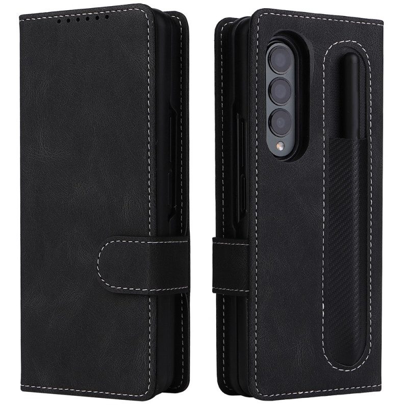 Cover Samsung Galaxy Z Fold 3 5G Vintage Staccabile