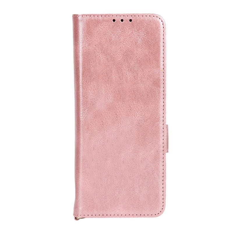 Custodia in pelle Samsung Galaxy Z Fold 3 5G Folio Cover Doppia Patta Portapenne