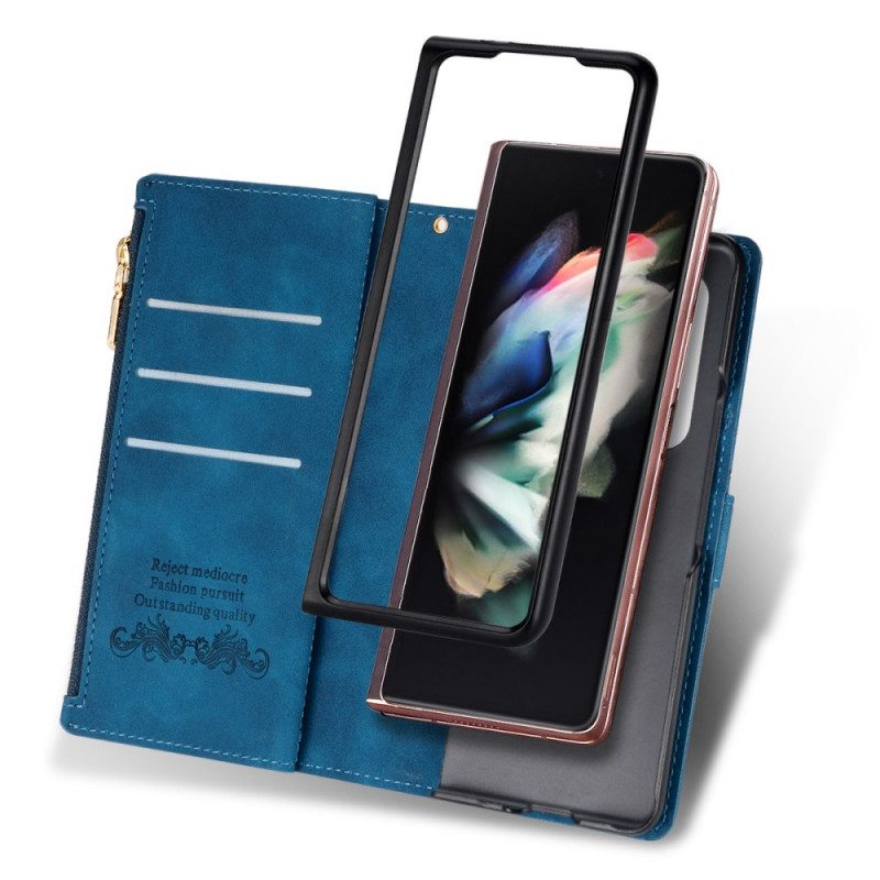 Folio Cover Samsung Galaxy Z Fold 3 5G Con Portamonete