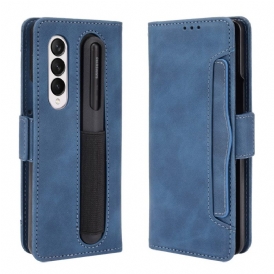 Folio Cover Samsung Galaxy Z Fold 3 5G Porta Stilo Di Prima Classe