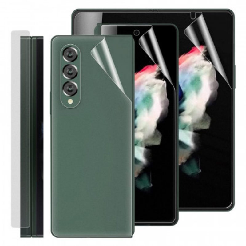 Pellicola Protettiva Per Schermo E Dorso Per Samsung Galaxy Z Fold 3 5G