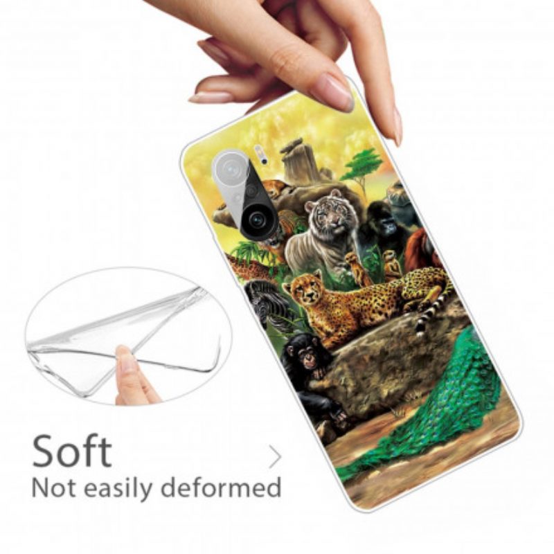 Cover Xiaomi Mi 11i 5G Animali Da Safari