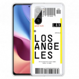 Cover Xiaomi Mi 11i 5G Carta D'imbarco Per Los Angeles