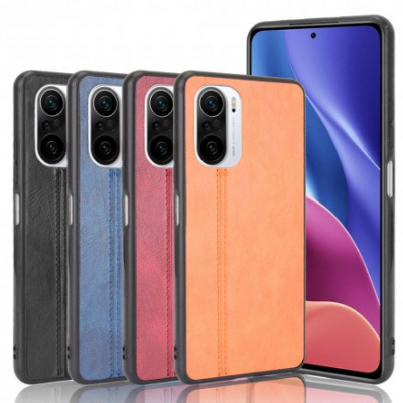 Cover Xiaomi Mi 11i 5G Effetto Pelle Couture